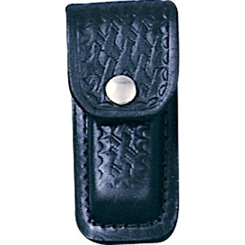 Sheath Leather Belt Pouch, Black, Fits 3in. to 3 1/2in. Knife SH200
