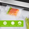 Bonsenkitchen Vacuum Food Sealer Bags 100 Pint 6" x 10", BPA Free, Commercial Grade Textured Food Vacuum Sealer Bag, Thick Embossed Bags for Food Storage and Sous Vide Cooking