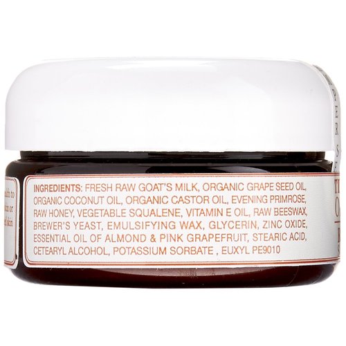 Tierra Mia Organics Raw Goat Milk Skin Therapy Face Care Cream, 2 Ounce