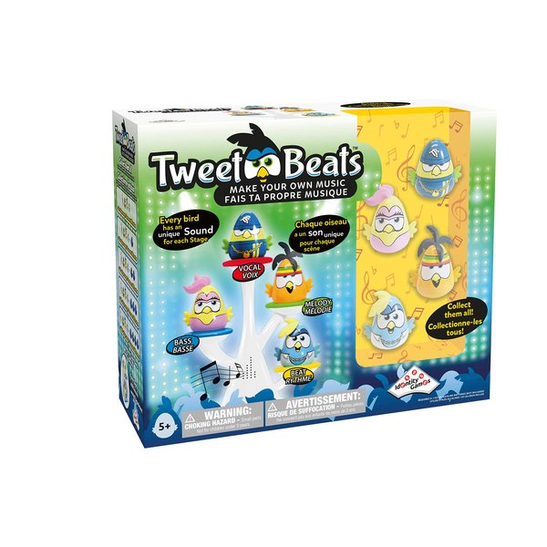 Identity Games [www.identity games.com] Tweet Beats Make Your Own Music Base Set | Musical Learning Toy for Toddlers and Kids Ages 3+