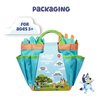 BLUEY Kids Gardening Set | Quality Garden Tool Kit for Kids and Toddlers | Includes Bluey Kids Watering can, Gloves, Two Shovels, rake and Bluey Tote Bag