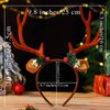 Olbye Deer Antlers Headband Women’s Deer Costume Accessories Reindeer Antler Headpiece Fawn Horn Headband Halloween Cosplay Costume Ears Holiday Party Accessories for Women and Girls (Deer Ears B)