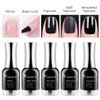 VENALISA 12ML No Wipe Tempered Top Coat, Scratch Resistant Long Lasting High Gloss Soak Off Clear Gel Nail Polish Top Coat 0.43 OZ
