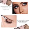 Sulily 10 Colors Eyeshadow Palette Matte Naked Eye Shadow Makeup,High Pigmented, Naturing-Looking, Ultra-Blendable,Long Lasting High Pigment Nude Eyeshadow with 3 Eyeshadow Brush(Cement color)