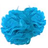 Loofah - Bath Body Scrub for Women and Men - Set of 2 XL 90g Blue Mesh Poufs