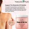Naturex Pure Himalayan Salt Scrub - Mineral-Rich Exfoliating Body Scrub - Natural Body Exfoliator - Moisturizing Foot, Leg, Hand, Face, Body Salt Scrub - Brightening Shower Scrubs for Men and Women