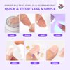 SAVILAND Solid Nail Glue Gel & Nail Glue Remover Kit: U V Light for Nails Complete Nails Tools for Press Ons Strong Nail Glue Gel Handheld Gel X Lamp for Gel Nails and Quick Press On Nail Remover