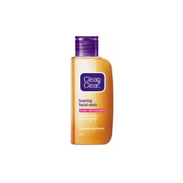 Clean & Clear Foaming Facial Wash (50 Ml) (Pack Of 2)