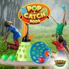 YoYa Toys Pop and Catch Ball Game - Sports & Outdoor Play Toys, Kids Ages 8-12 - Exciting Yard Activities - Perfect for Camping, Beach, Backyard Parties - 2 Catch Launcher Baskets, 3 Balls, PVC Bag