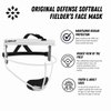 RIP-IT Original Defense Softball Face Mask | Lightweight Protective Softball Fielder's Mask | Adult | Navy