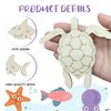 AOCEAN 54 Pcs 4 Inch Unfinished Wood Ocean Animal Cutouts for Kids - DIY Sea Life Painting Crafts for Home Decoration Bulk Wooden Craft Shapes for Paint