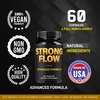 (3 Pack) Strong Flow Capsules - Official StrongFlow Support Advanced Formula Premium Ingredients Maximum Strength, Strong Flow Pills Supplement For Overall Health & Wellness, 180 Capsules For 3 Months