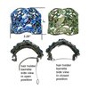 Set of 2 Crystal Butterfly Hair Holder Barrettes Ponytail Hair Barrettes for Women Girls YY86900-4-2sBlueGreen
