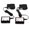 Blomiky 2 Pack 15V Wall Charger and 11.1V 800mA 3S Lipo Li-ion Battery Balance Charger for 11.1V 2200mAh 1500mAh 3S Lipo Battery 15V Charger 2
