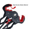 - QI HUO JU - Archery Bow Stand Folding Compound Bow Jack Kickstand Wide Limbs Bow Clamp Stands Ground Holder for Outdoor Hunting Shooting Accessories (Standard)