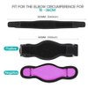 AINAAN Tennis Elbow Brace for Elbow Tendonitis (2 PCS) with Compression Pad, Prevent Fishing,Pain Relief for Bursitis（Rose Red）
