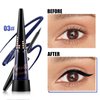 Boobeen Glitter Liquid Eyeliner Colorful, Shimmer Eyeliner Long Lasting Metallic Eyeliner Makeup, Waterproof Eyeliner Pen With Precision Brush Tip, Goes on Smoothly