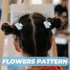 POPETPOP Hair Clips Set - 12 Pcs Claw Clips, 1.5 Inch Small Hair Clips, Girls Hair Clip for Thin/Medium Hair, Printing Barrettes for Women, Non-slip Hair Clips for Styling (3 Colors)