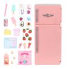 REAL LITTLES Desktop Caddies - Mini Fridge with 20+ Real Working Stationery Surprises Inside! Small