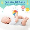 Montessori Toys for Babies 0-6 Months, 7 in 1 Learning Educational Set Newborn Toys 6-12 Months, Rainbow Ball, Baby Black and White Books, Tissue Box Toy, Spinning Drum, Rattle Toy