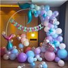 DUILE Mermaid Balloon Garland Kit Mermaid Tail Balloons Arch for Girl Mermaid Birthday Party Decorations Mermaid Balloons Baby Shower Party Supplies