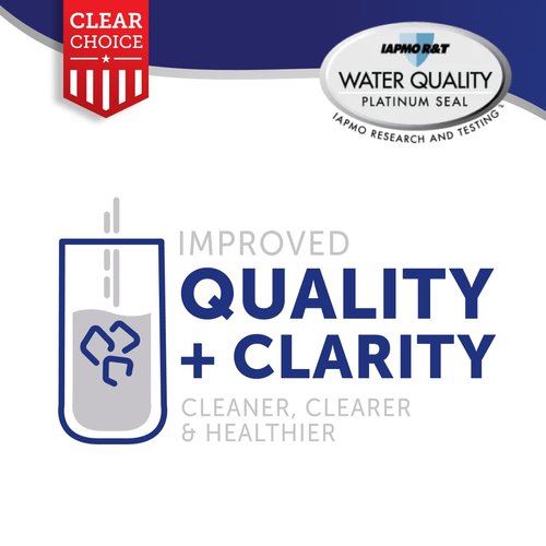 Clear Choice Taste Filter Replacement for Maytag UKF7003 FILTER7 Filter Compatible with EFF-6014A HDX-FMM-1 FMM-1 MYRF-100 Refrigerator Water Filter, NSF/ANSI 42, Box of 2, Made in the USA