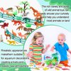 WinnerWhy 105 Pcs Safari Animal Toys Sea Creature Toys Realistic Jungle Animals Figurines Ocean Sea Animal Plastic Animal Learning Toys for Educational Party Cake Cupcake