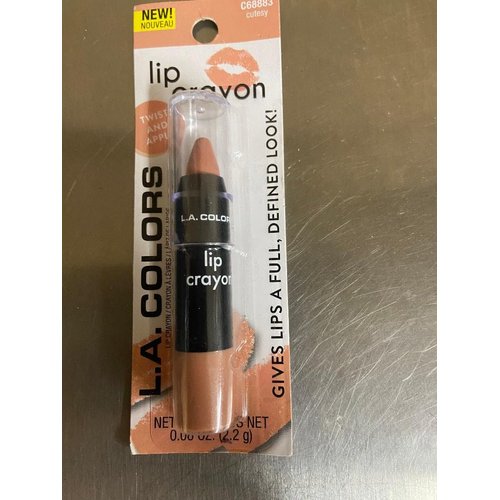L. A. Colors Lip Crayon C68883 Cutesy .08 oz