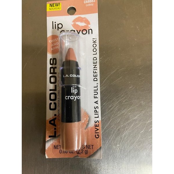 L. A. Colors Lip Crayon C68883 Cutesy .08 oz