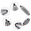 Aethland 11PCS Banana Clips Classic Clincher Combs Fishtail Hair Clip Pearl Hair Clip Ponytail Holder for Thick Fine Hair Interlocking Hair Styling Accessories for Women and Girls