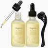 Veganic Natural Hair Growth Oil Kit, Veganic Hair Growth Oil Kit with Rosemary Oil, Castor Oil, Argan Oil, Raw Batana Oil, Veganic Hair Oil for Hair Growth 2pcs.