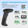 REALINN USB 2D QR Barcode Scanner Wired, Automatic Handheld Code Reader Dustproof Waterproof Shockproof Plug and Play Fast and Precise for Mobile Payment, Store, Supermarket, Warehouse