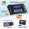 BGUAD 100W 10A AC/DC 1-6S Lipo Battery Charger Discharger Smart Balance Lipo Charger for LiPo LiHV Life NiMH NiCd Pb for Hobby RC Car Boat Drone FPV Racing Airplane Helicopter Airsoft
