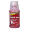 GoodSense Children's Pain Reliever Oral Suspension Liquid, Bubble Gum Flavor, Acetaminophen 160 mg per 5 mL, Effective, Safe Pain Reliever/Fever Reducer for Children Age 2-11 Years, 4 Ounces