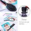Zoestar 5Pcs Hair Brush and Comb Set for Women and Men (A-Purple)