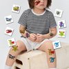 CHARLENT 204 PCS Individually Wrapped Temporary Tattoos for Kids - Fun Tattoos for Boys Girls Birthday Party Favors Goodie Bag Fillers
