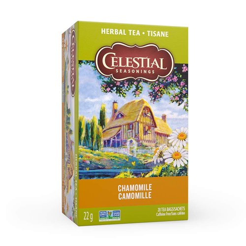 Celestial Seasonings Natural Herbal Tea, Chamomile 20 ea (Pack of 6)