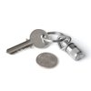 GUS Micro Pill Fob, Made in USA, Stainless Steel Keychain Pill Holder, Holds Two Emergency Aspirin, Ultra Compact Design
