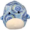 SQUISHMALLOW KellyToys - 8 Inch (20cm) - Luther The Blue Tie Dye Shark - Super Soft Plush Toy Animal Pillow Pal Buddy