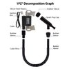 1PZ HG2-F07 Ignition Coil with Spark Plug for Predator 420cc 5000W 6500W 7000W 8750W Gas Generator Engine