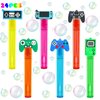 uoyoi Video Game Party Favors,24Pcs Video Game Bubble Wands for Kids,Cute Game Controller Bubble Wand for Gamer Birthday,Game On Party Supplies Classroom Prizes Pinata Goodie Bag Stuffers Gifts