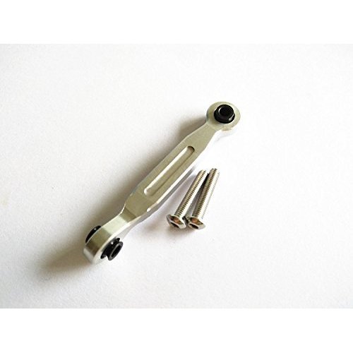 Alloy Aluminum Servo Steering Linkage Tie Rod for Traxxas X-Maxx X MAXX 6S 8S Silver