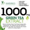 Green Tea Extract Capsules 1000mg 98% Standardized EGCG - 3X Strength for Natural Energy - Heart Support with Polyphenols - Gentle Caffeine - 240 Capsules
