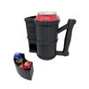 MunnyGrubbers - Mug Dice Tower - No Paint Odorless Insulated Cup Can Dice Tower - (Random 7PCS D20 Dice Set Included) - Dice Jail - Dice Holder - Dungeons and Dragons - DND Gift - (Black)