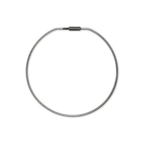 Lucky Line 8" Threaded Locking Key Rings, 1 Key Ring (7981),Silver