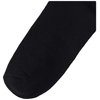 No nonsense womens Flat Knit Crew Socks, Black - 9 Pair, 4 10 US