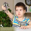 Forest & Twelfth 5" Elephant Jungle Animal Toys – Transforming Action Figure – Changes from a Detailed Animal Toy to a Unique Robot Toy in Seconds Great Gift for Both Girls and Boys (5" Elephant)