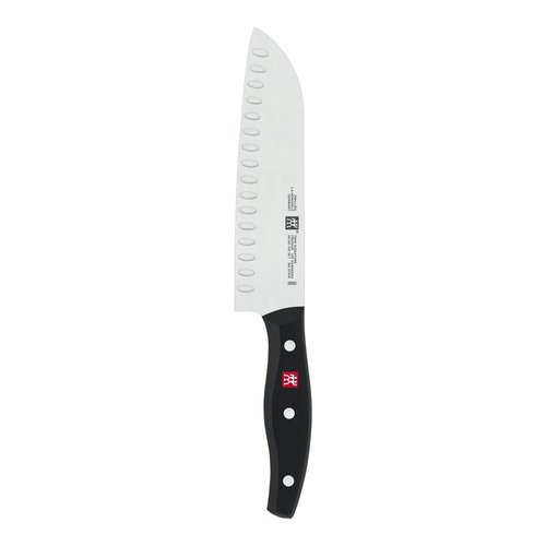 Zwilling J.A. Henckels Twin Signature Chinese Chef Knife, Santoku Knife 7 Inch,Stainless Steel, B...