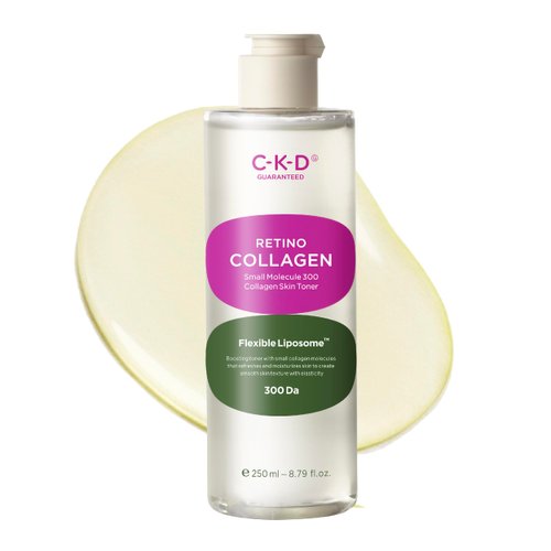CKD Retino Collagen Skin Toner - Daily Gentle Face Toner for Firming and Hydrating, Anti-Aging, Low-Irritation for Sensitive and Dry Skin. Korean Skin Care. 8.79 fl oz