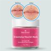 Lip Mask & Lip Balm - 2 in 1 Nourishing & Hydrating leave-on Overnight lip mask (pink)